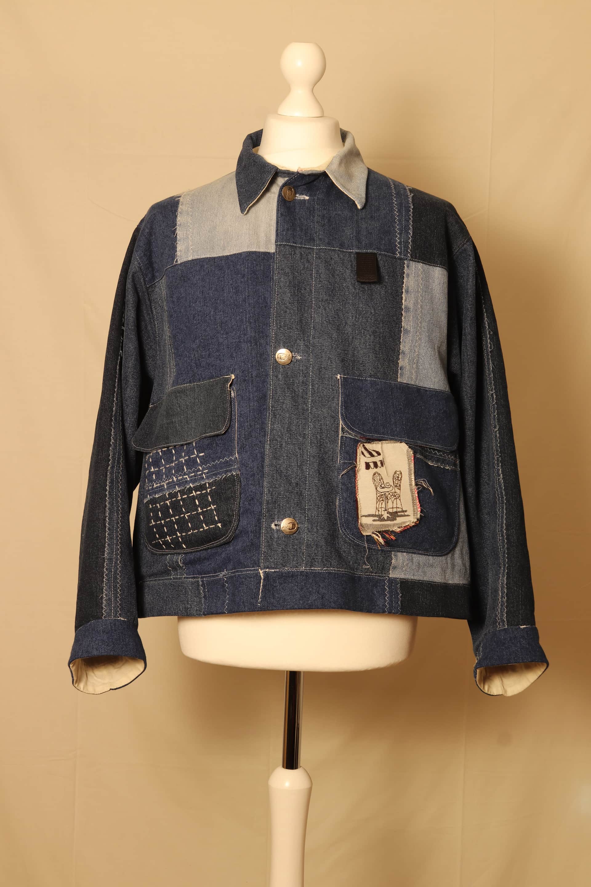 Patchwork Sashiko Jacket v1