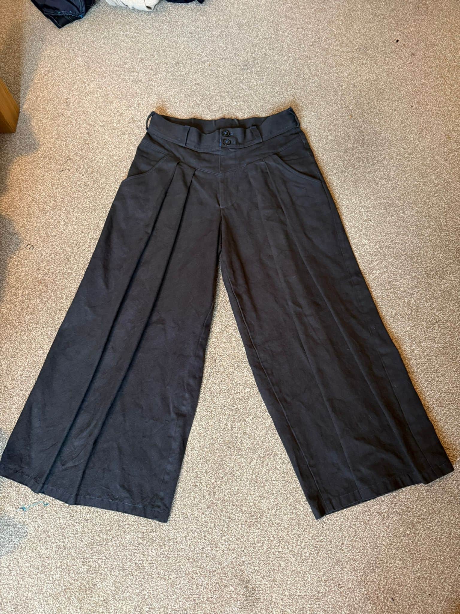 Pleated Upholstery Trousers v1