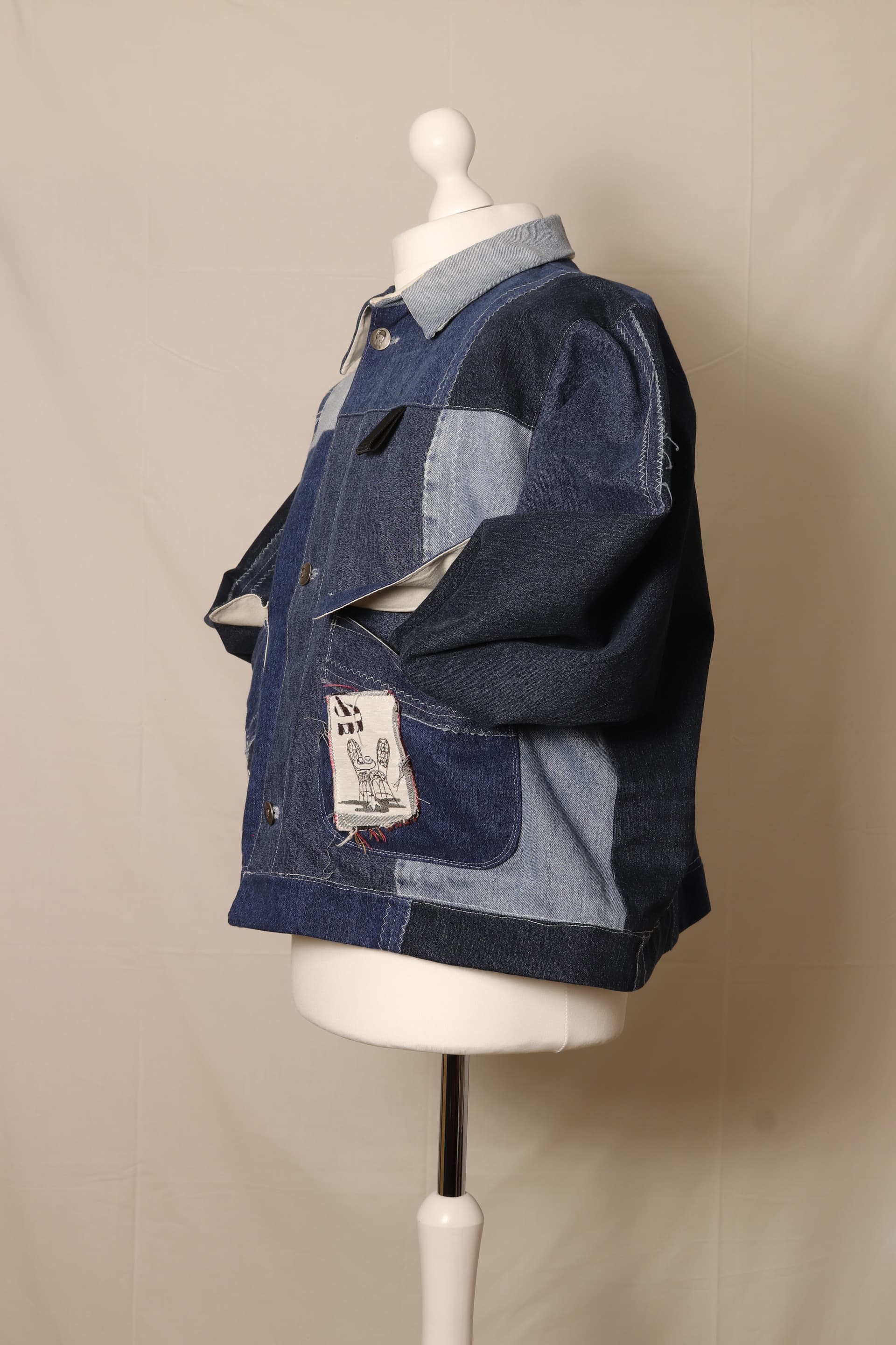 Patchwork Sashiko Jacket v1 thumbnail 5