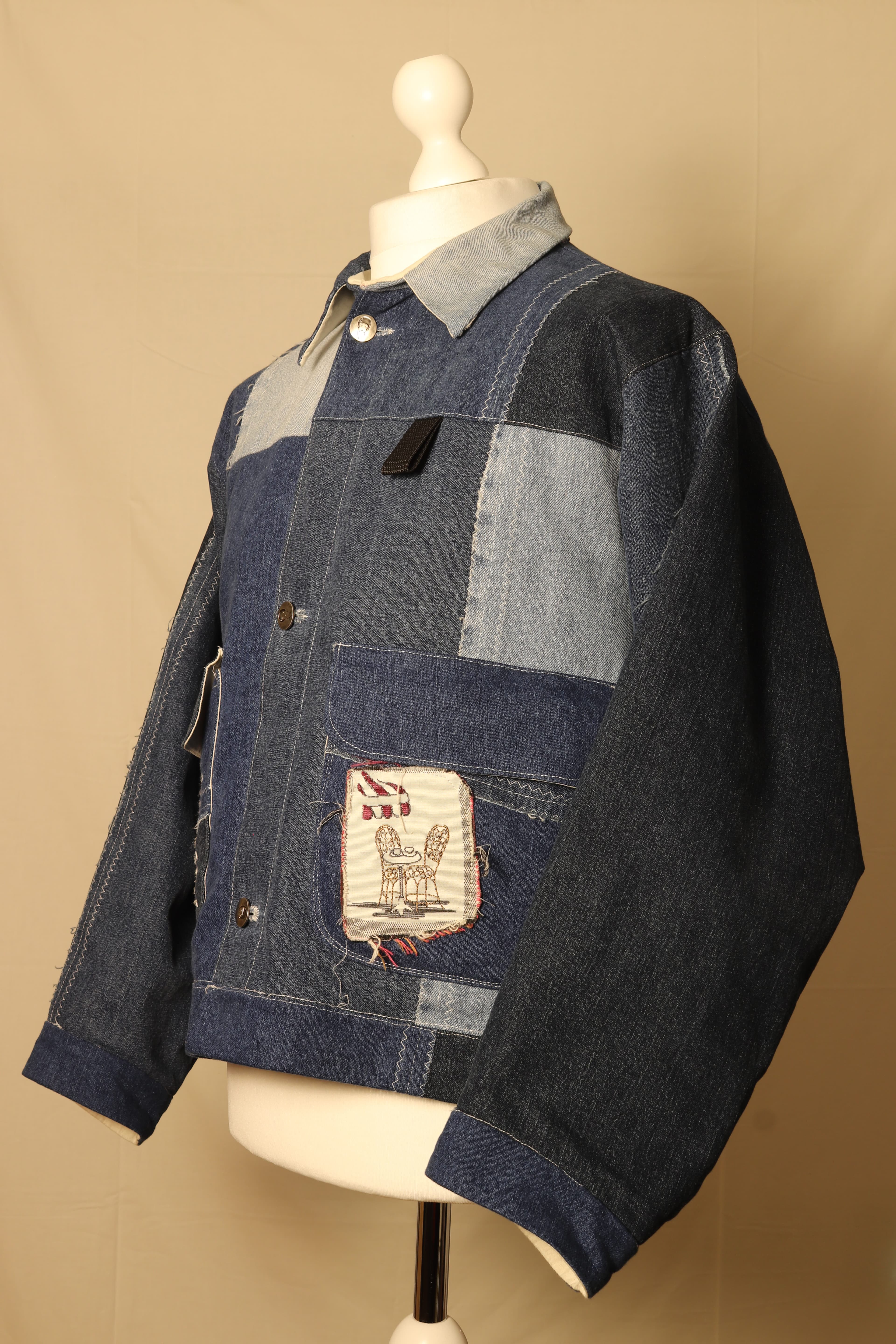 Patchwork Sashiko Jacket 01 thumbnail 11