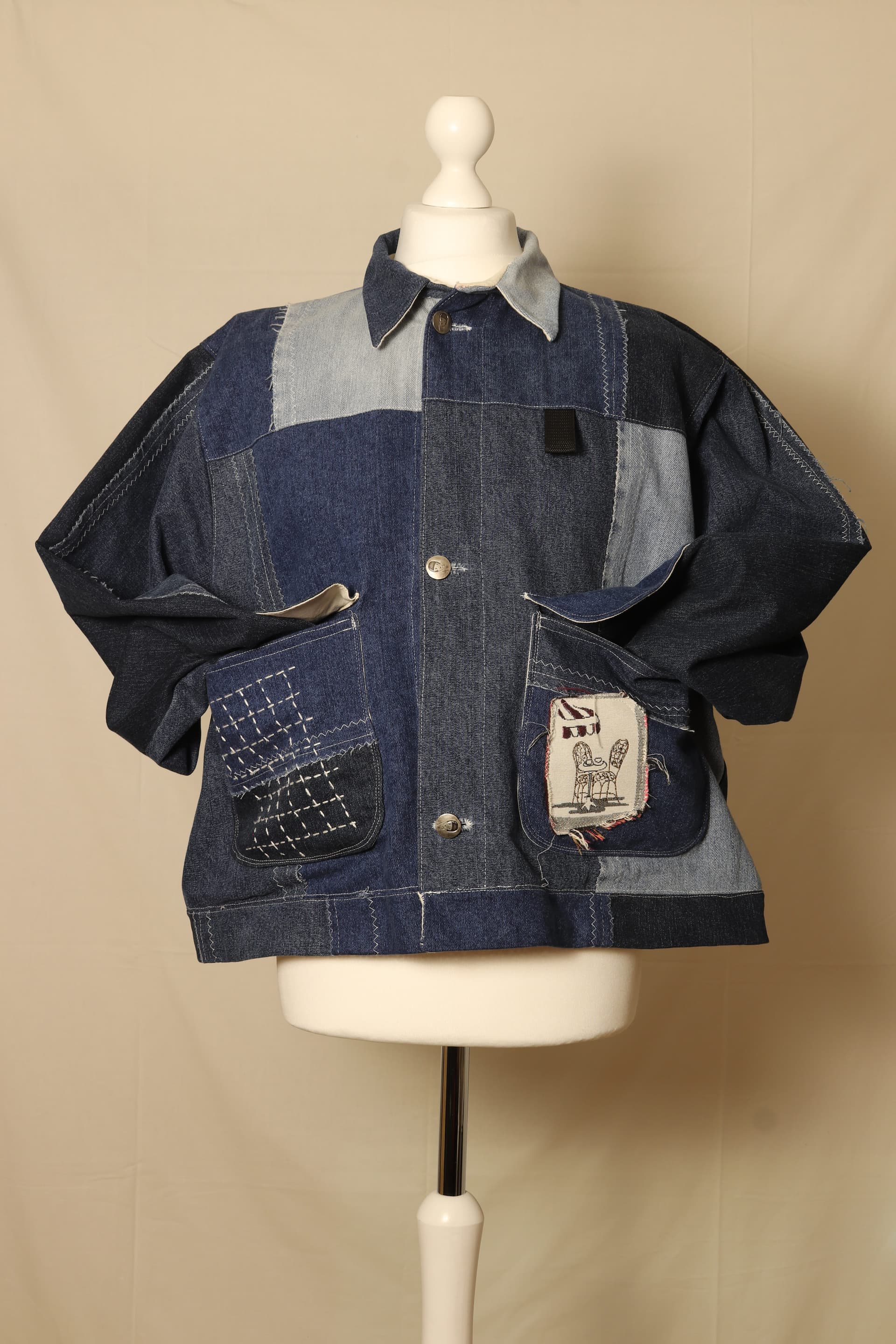 Patchwork Sashiko Jacket v1 thumbnail 4