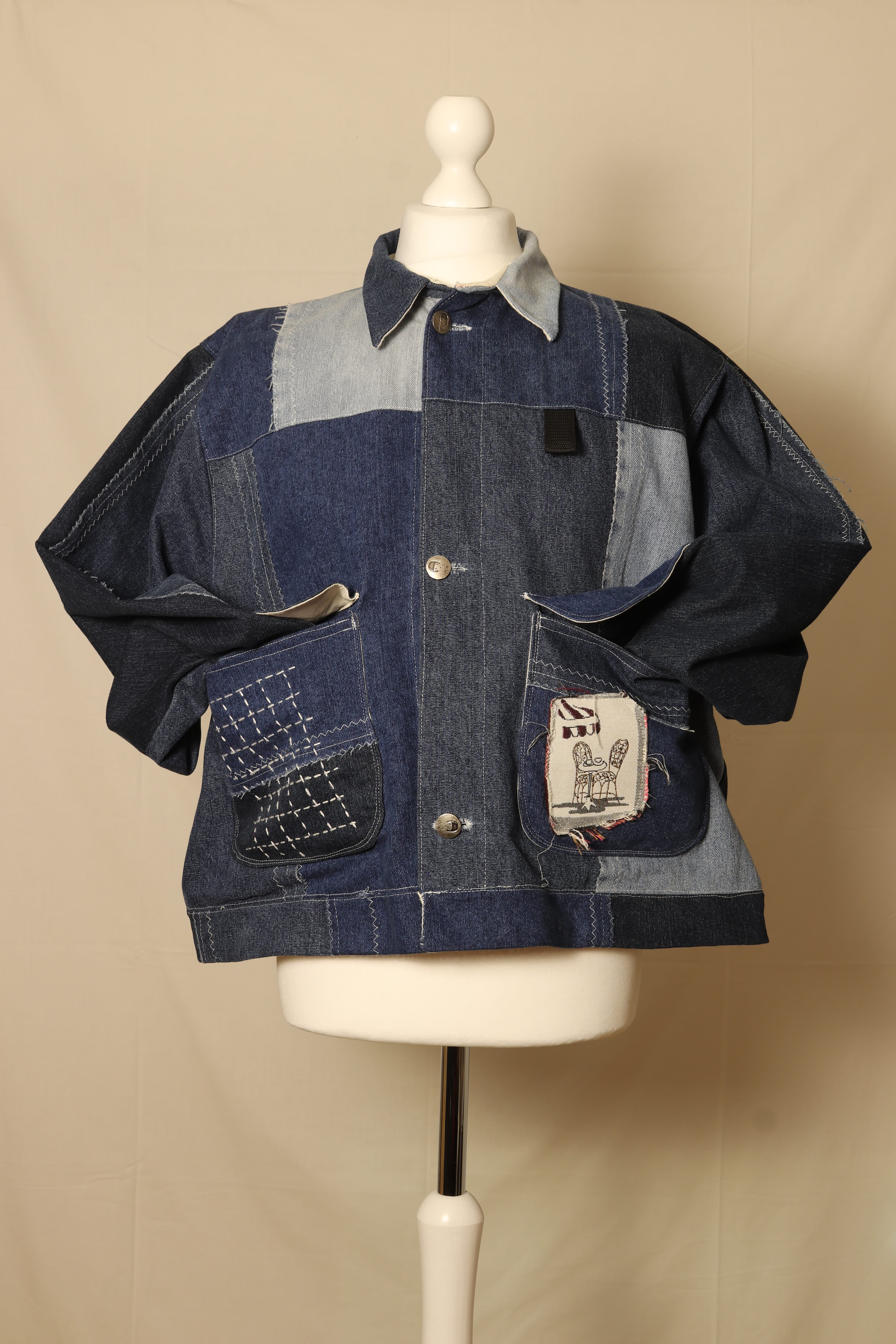 Patchwork Sashiko Jacket 01 thumbnail 4