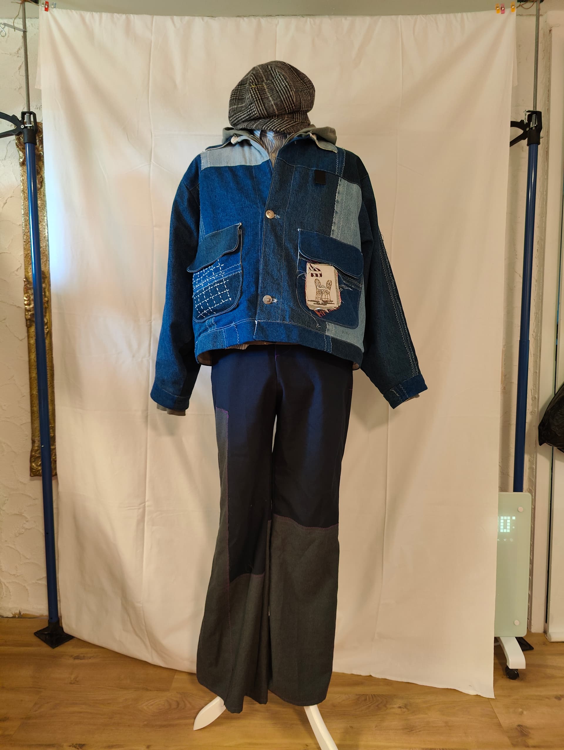 Studio mannequin setup