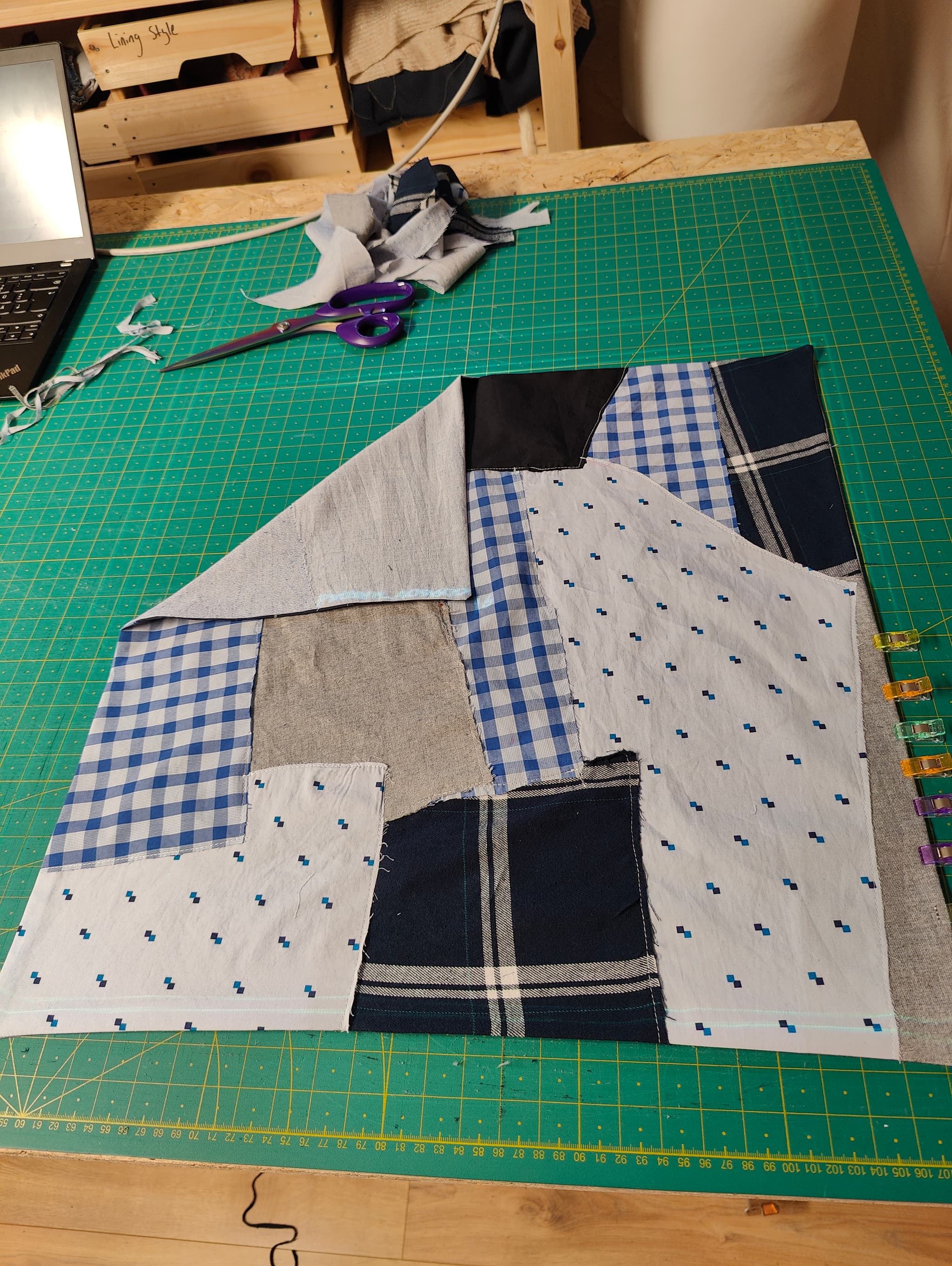Finished bandana